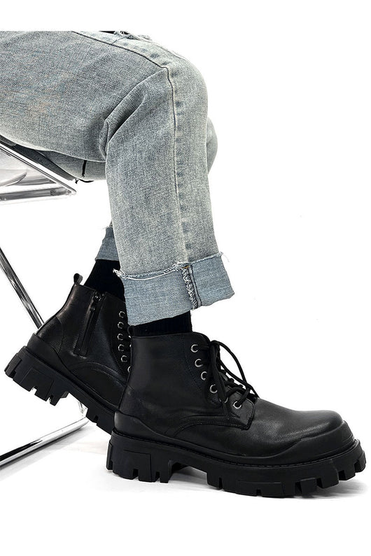 Botas Clásicas Negras de Alta Calidad Estilo Británico - Image 27