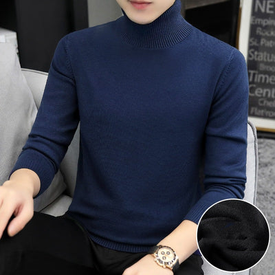 Suéter de Cuello Alto para Hombre - Abrigo Perfecto para el Invierno - Image 14