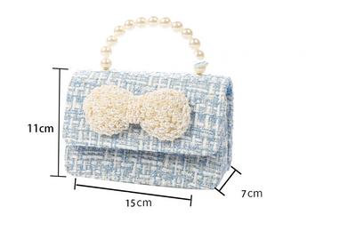 Bolso Mensajero Doble Propósito con Detalle de Moño Perla - Image 10