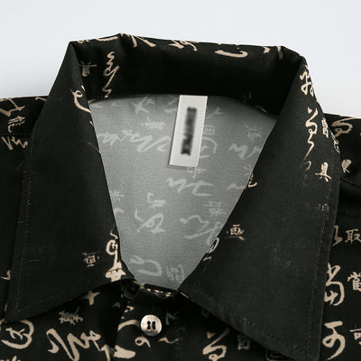Camisa Estampada Corta con Diseño Personalizado para Hombre - Image 3