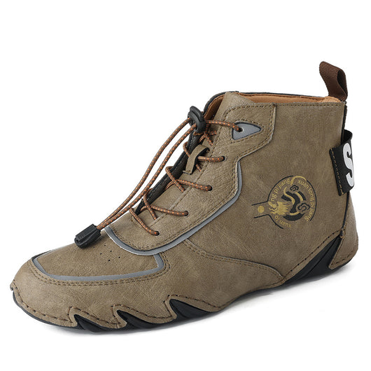 Botas Dr Martens Altas para Hombre Talla Grande - Cuero con Forro Térmico - Image 6