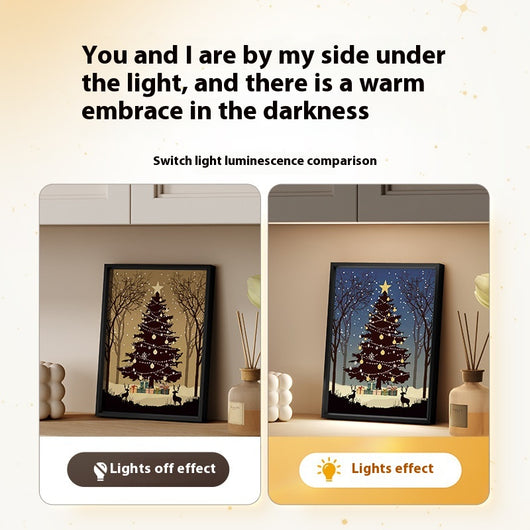Parlante Bluetooth Árbol Navideño Luminoso con Luz y Sombra - Adorno de Escritorio - Image 8
