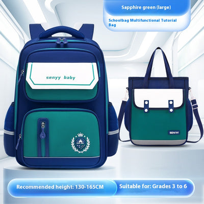 Mochila Escolar Ergonómica con Protección de Columna y Tela Impermeable - Image 24
