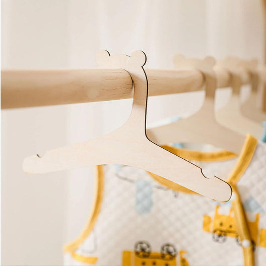 Perchero Infantil Diseño Osito para Ropa y Pantalones