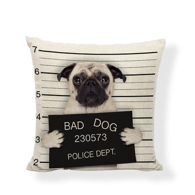 Funda de Cojín Boston Terrier con Cabeza Inclinada - Image 10