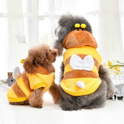 Abrigo Térmico para Perros Medianos y Grandes - Diseño Abeja Otoño Invierno