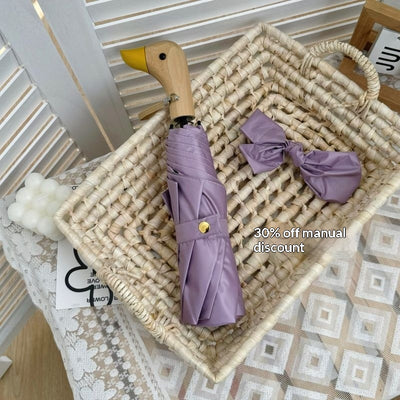 Paraguas Plegable Personalizado con Cabeza de Pato - Protección UV Total y Resistente al Clima - Image 13