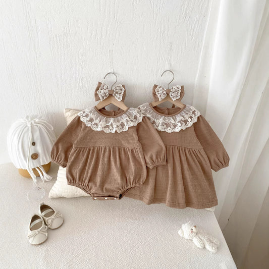 Enterizo Princesa de Manga Larga para Bebé e Infante