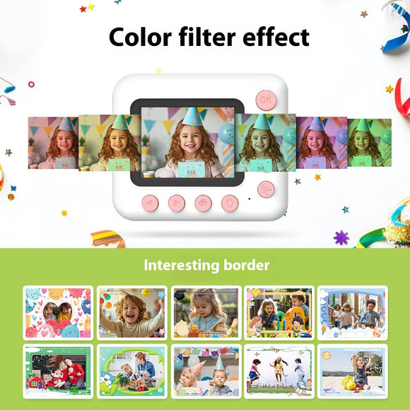 Cámara Instantánea de Fotos y Videos HD con Impresión Inmediata