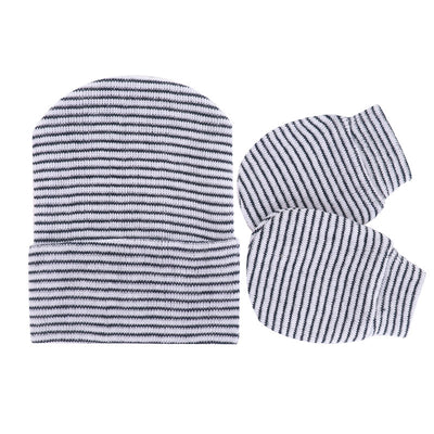 Set de Gorro Tejido y Manoplas Antiarañazos para Recién Nacido - Image 17