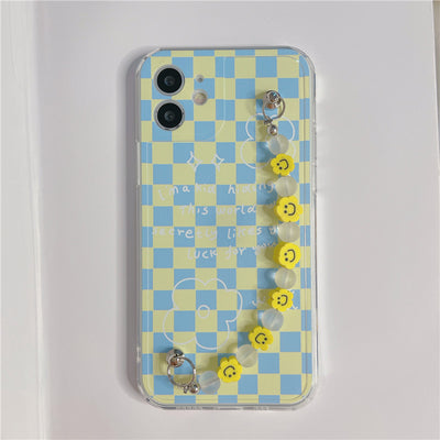 Funda Celular Lattice Azul y Blanco - Image 3