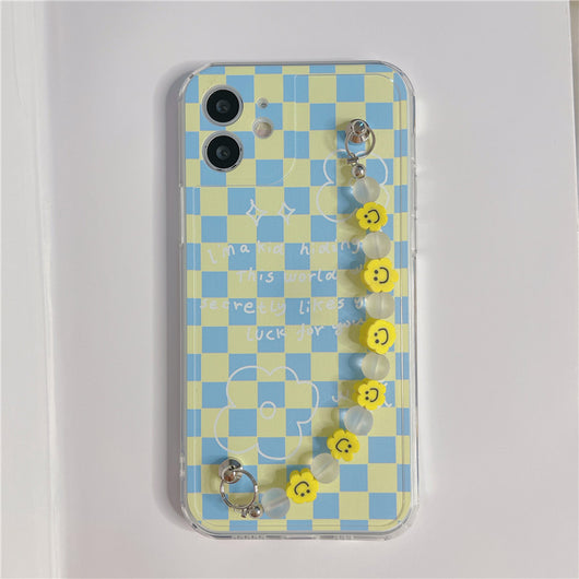 Funda Celular Lattice Azul y Blanco - Image 3