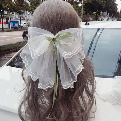 Pasador Lolita Japonés con Lazo - Clip para Cola de Caballo Elegante - Image 38