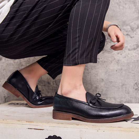 Zapatos Casuales de Cuero Británico para Negocios - Image 10