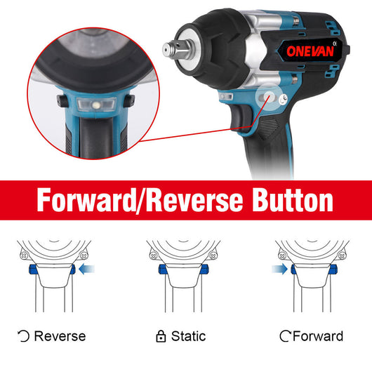Llave de Impacto Inalámbrica Brushless con Batería de Litio de Larga Duración - Image 4
