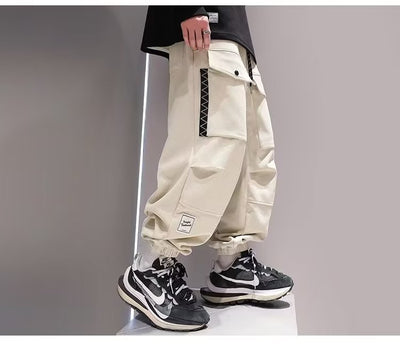 Overol Retro Holgado con Cintura Ajustada para Hombre - Image 10