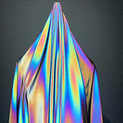 Tela Reflectante de Fibra Química Multicolor - Image 8