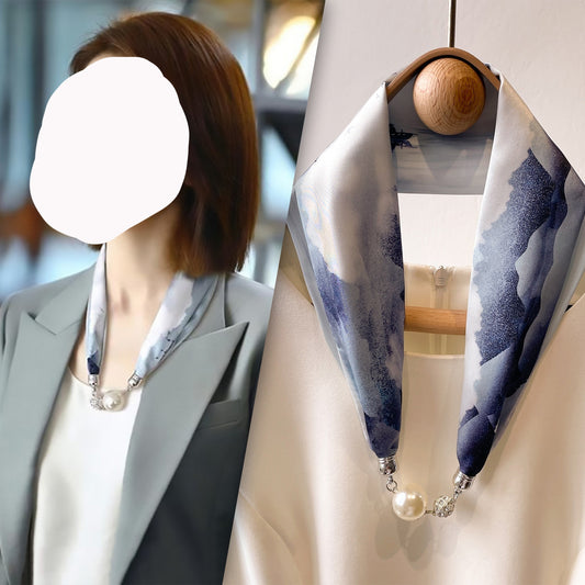 Pañuelo de Seda Magnético - Accesorio Versátil y Práctico - Image 2