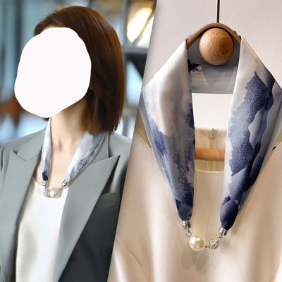 Pañuelo de Seda Magnético - Accesorio Versátil y Práctico - Image 2
