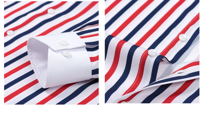 Camisa Ejecutiva de Manga Larga con Cuello Windsor, Stretch y Resistente a Arrugas - Image 28