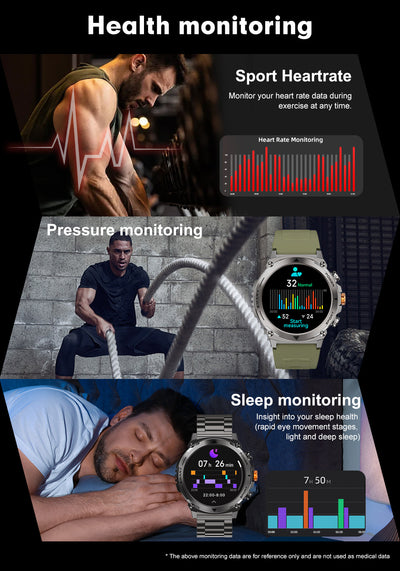 Reloj Deportivo Inteligente T53 con Llamadas Bluetooth, Pantalla AMOLED 1.43" y Monitoreo de Salud - Image 9
