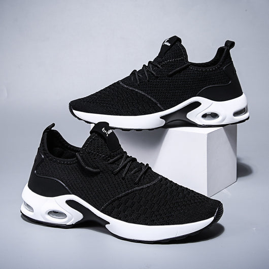 Zapatillas Deportivas Tejidas Transpirables Estilo Coreano - Image 3