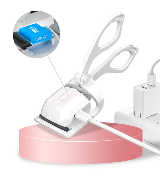 Rizador de Pestañas Dual con Carga y Control de Temperatura
