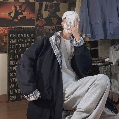 Chaqueta Holgada Estilo Hong Kong - Abrigo Coreano Oversized - Image 3