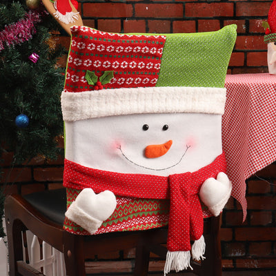Fundas para Sillas Navideñas con Diseño de Papá Noel - Image 9