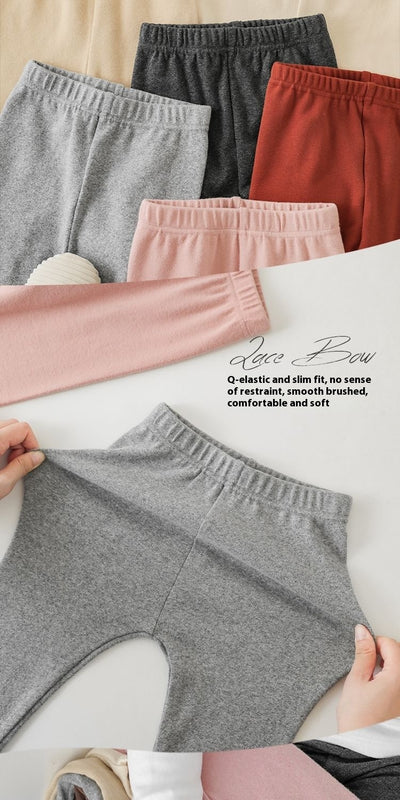 Leggings Elásticos para Niña - Versátiles para Exteriores y Uso Diario - Image 20
