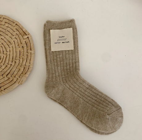 Calcetines Térmicos Coreanos de Tubo Medio - Abrigo Puro y Grosor Premium - Image 21