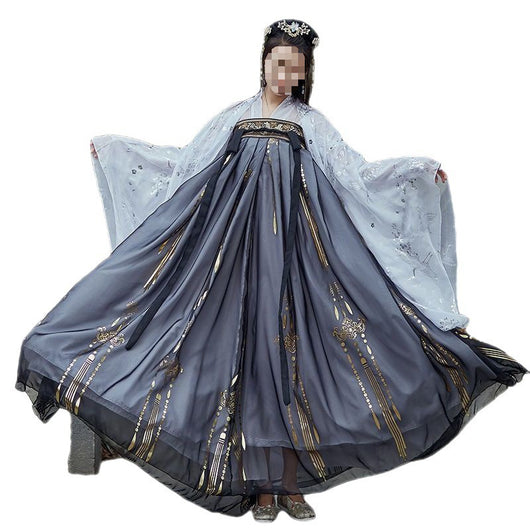 Traje Tradicional Han Chino Talla Grande - Vestido Fairy Elegante Realza Figura - Image 7
