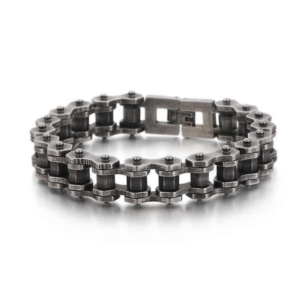 Cadena de Bicicleta Titanio Acero con Diamante - Image 6