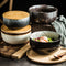 Tazón de Cerámica Artesanal Japonés para Sopas y Arroces