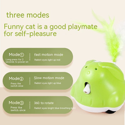 Juguete Interactivo Láser Automático para Gatos con Rotación - Image 7