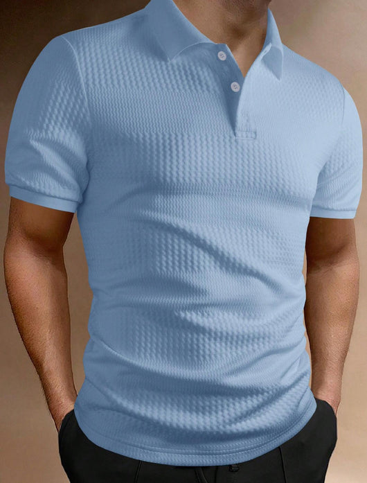 Polo Hombre Rayas Americanas - Corte Holgado Transpirable Profesional - Image 9