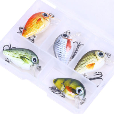 Set de 5 Señuelos Miniatura 1.5G para Pesca de Precisión - Image 3