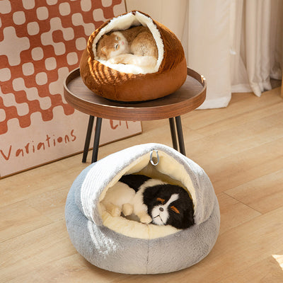 Casa Cama para Mascotas Todo Clima - Nido Térmico Cerrado para Gatos y Perros - Image 4