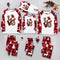 Conjunto de Natal Familiar Combinando - Pijamas Xadrez para Pais e Filhos