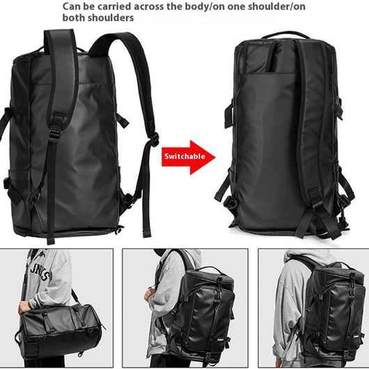 Mochila de Viaje Impermeable de Gran Capacidad para Montañismo y Deportes Outdoor - Image 4