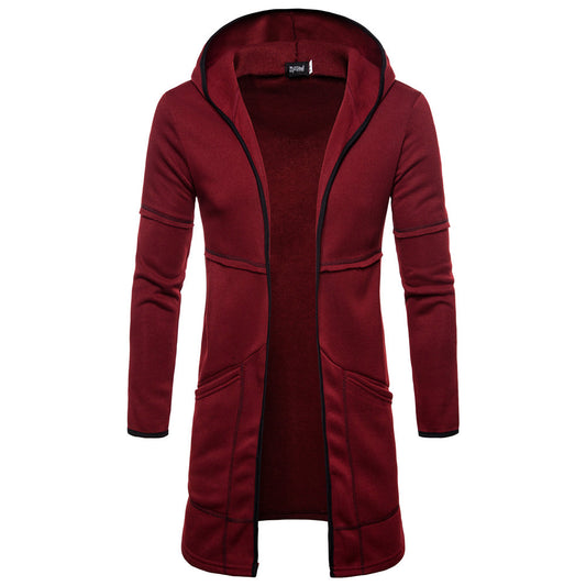 Cardigan Hoodie Urbano con Bolsillos Grandes para Hombre - Image 2