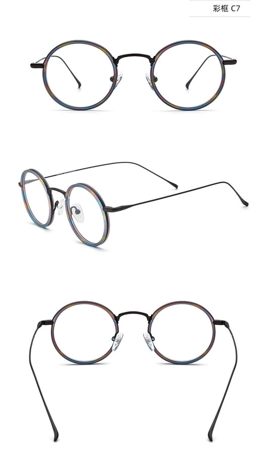 Gafas Harajuku con Protección Azul y Graduación para Miopía - Image 17