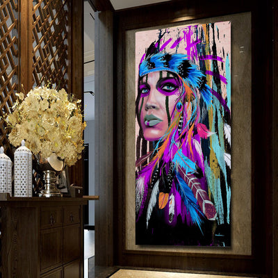 Cuadro Decorativo Airbrushed en Lienzo - Image 6
