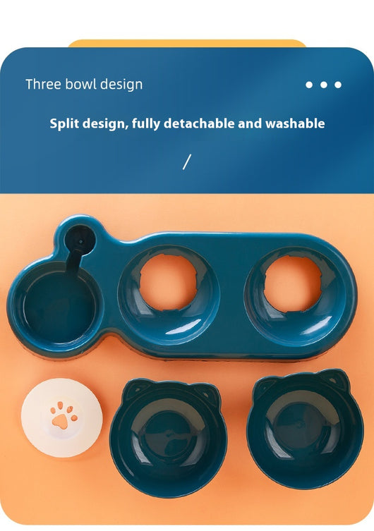 Comedero Doble Automático con Protección Cervical para Mascotas - Image 7