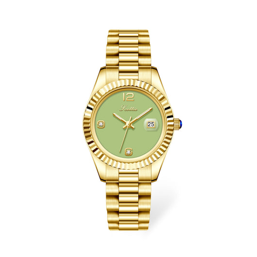 Reloj de Acero Inoxidable para Mujer con Cristal Brillante - Image 5