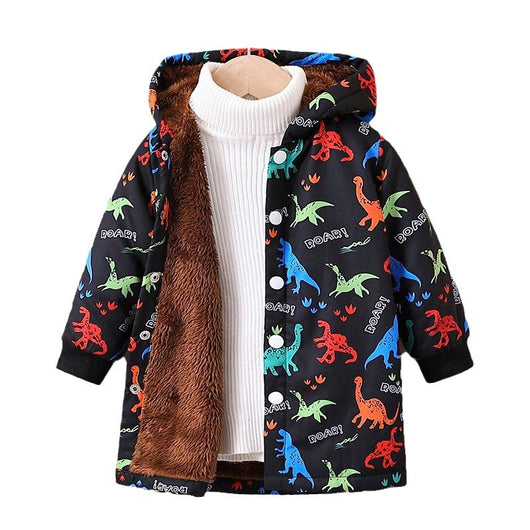 Abrigo Polar Infantil Dinosaurio con Forro Térmico - Image 5