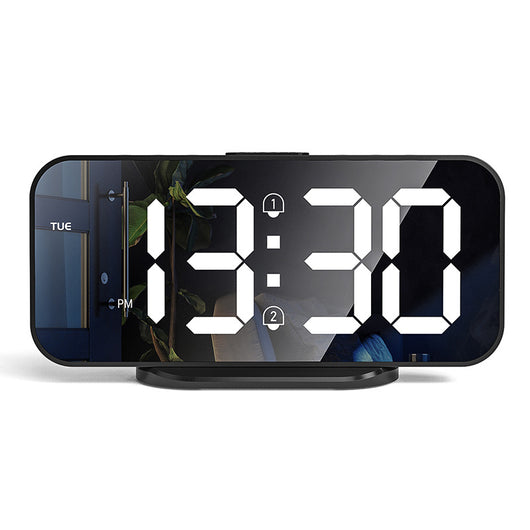 Reloj Despertador LED Cuadrado de Escritorio - Image 7