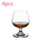170 Ml Crystal 4 Piezas