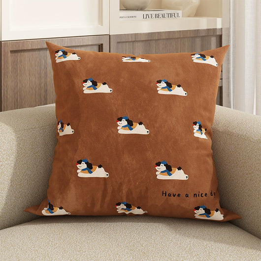 Funda de Almohada Decorativa Perrito Adorable 45x45cm para Sofá y Hogar - Image 13