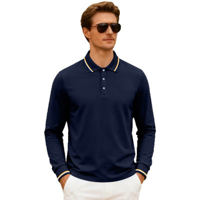 Polo Jacquard Casual para Hombre - Secado Rápido y Transpirable - Image 5